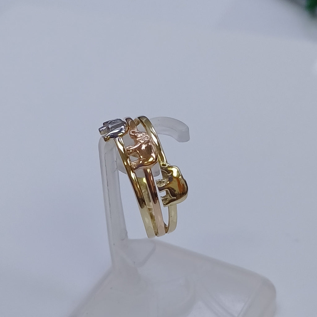 ANILLOS DAMA ORO 14K 2 (NUEVO)
