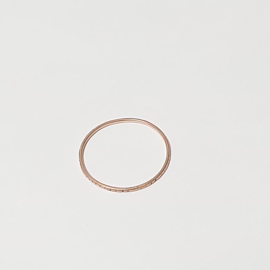ANILLO ORO 8 K 0,50 GRMS (SEMINUEVO)