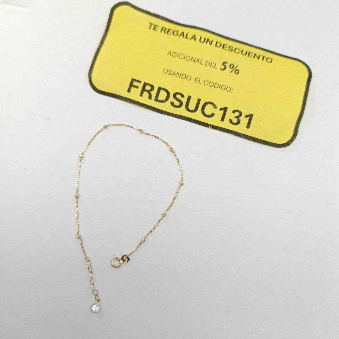 PULSERAS DAMA ORO 14K 1.2 (NUEVO)