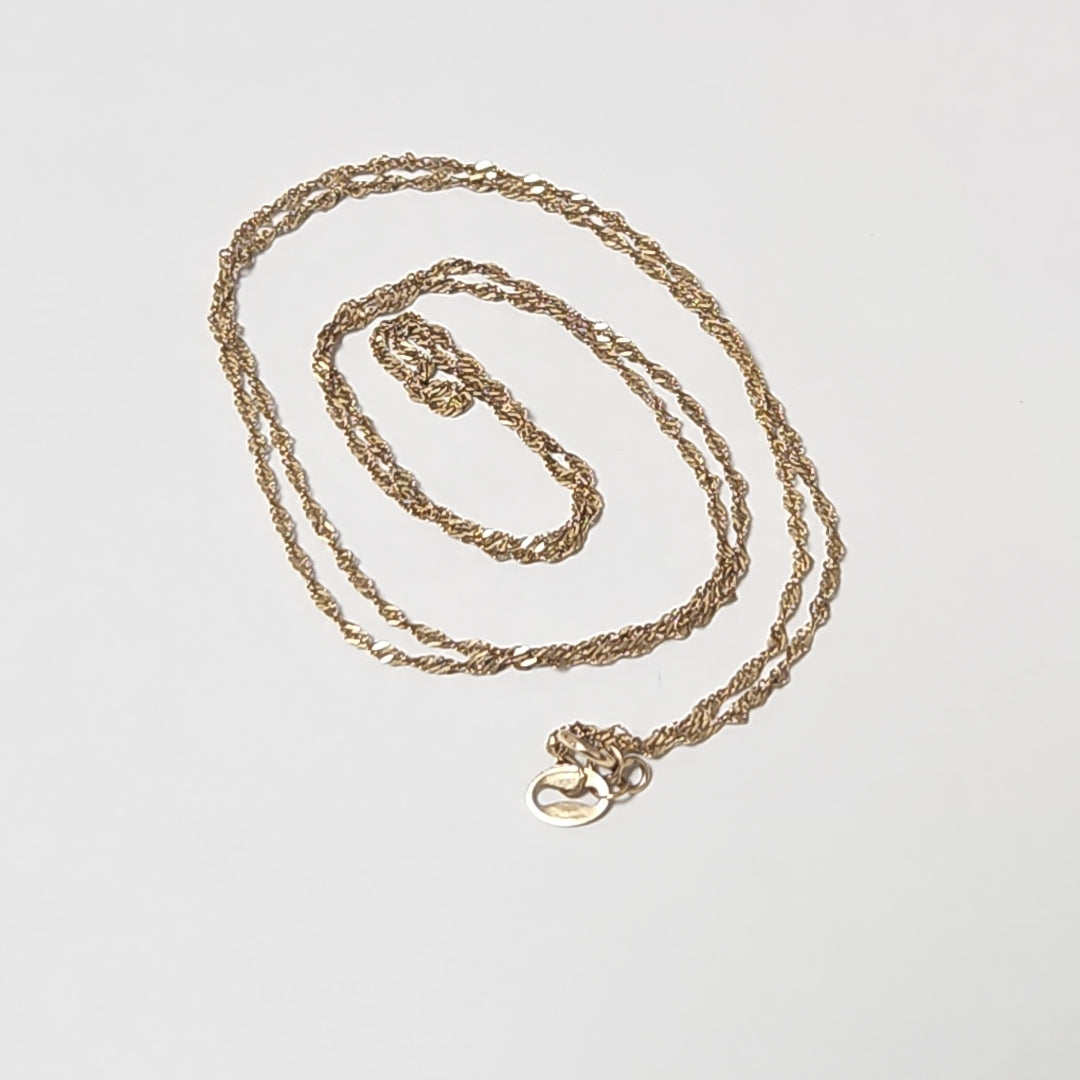 CADENA ORO 10 K 1,10 GRMS (SEMINUEVO)