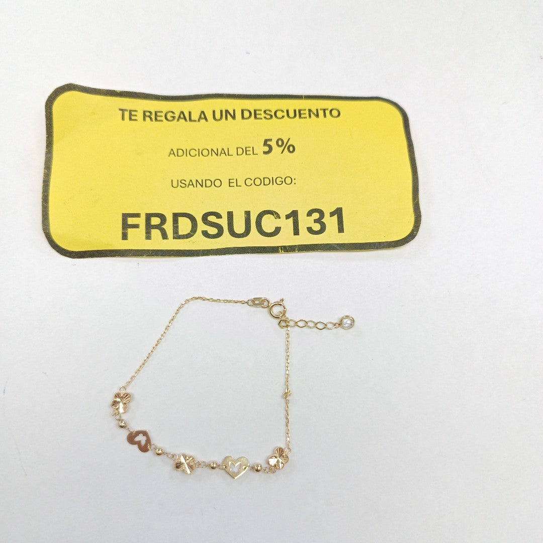 PULSERAS DAMA ORO 14K 1.8 (NUEVO)