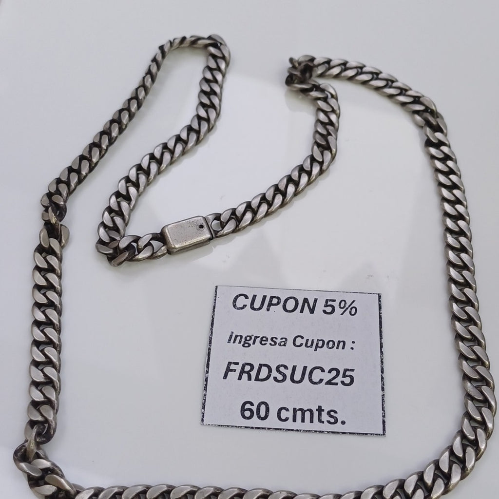 CADENA PLATA 58.5 GRMS (SEMINUEVO)