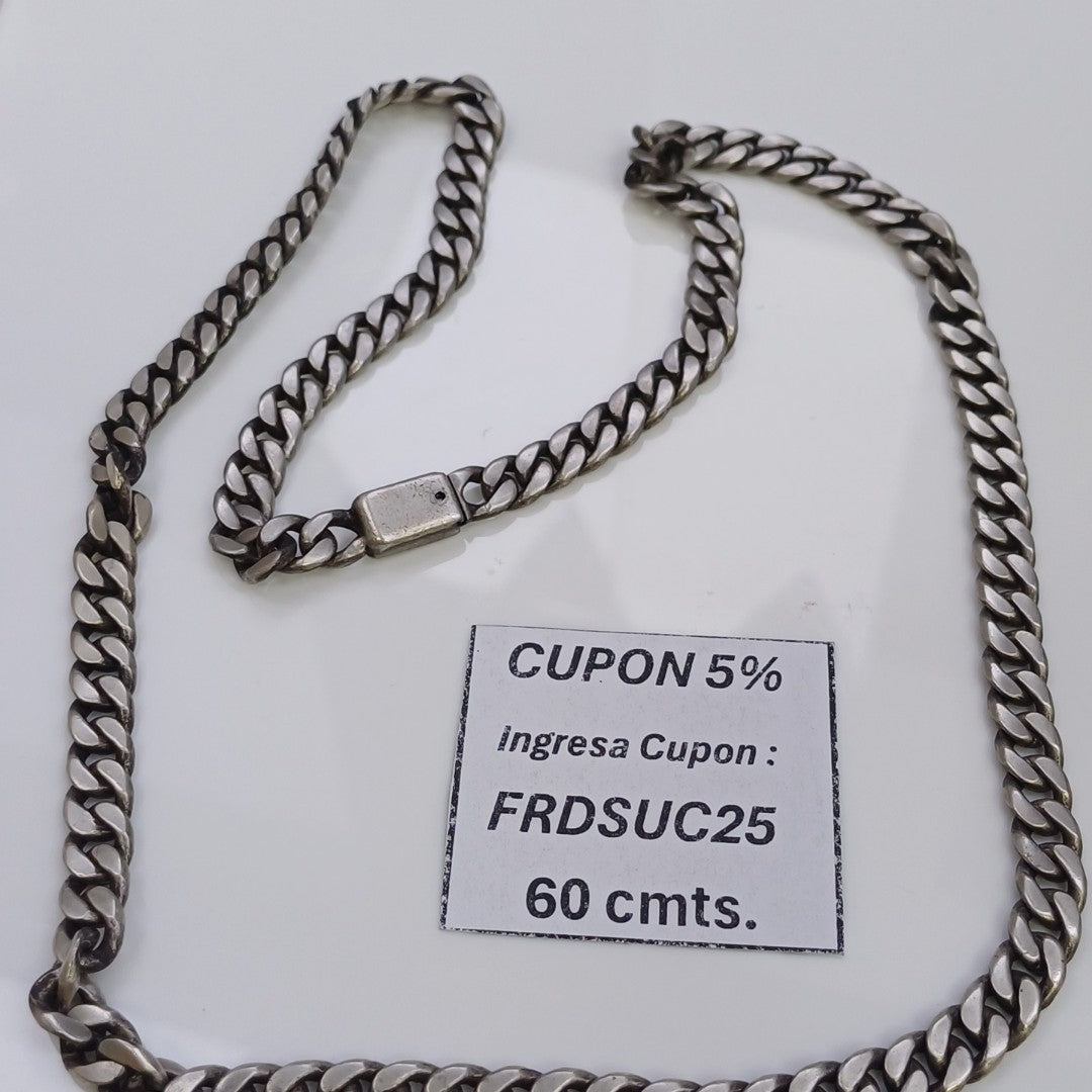 CADENA PLATA 58.5 GRMS (SEMINUEVO)