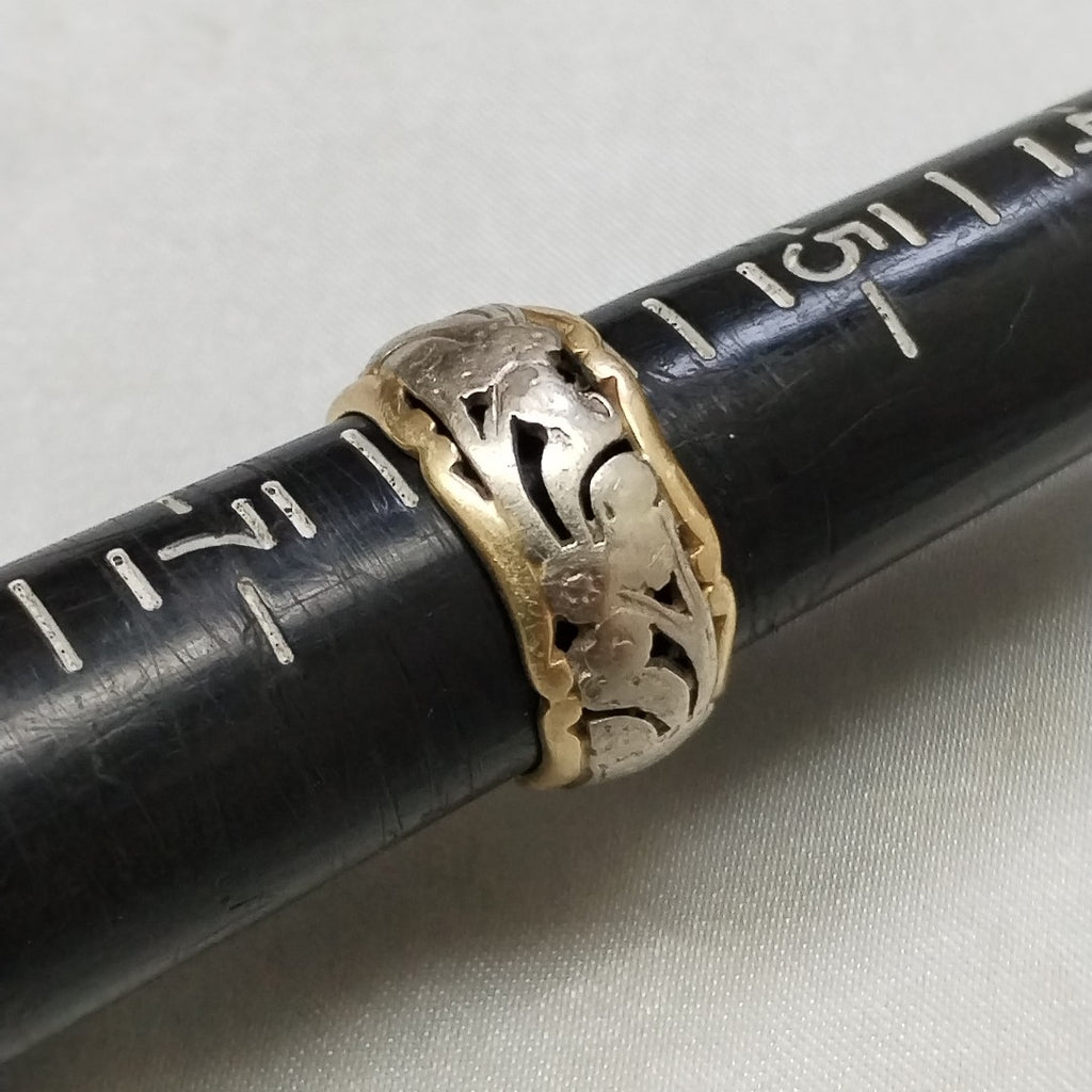 ARGOLLA ORO,ORO COMBINADO 14 K 5,70 GRMS (SEMINUEVO)