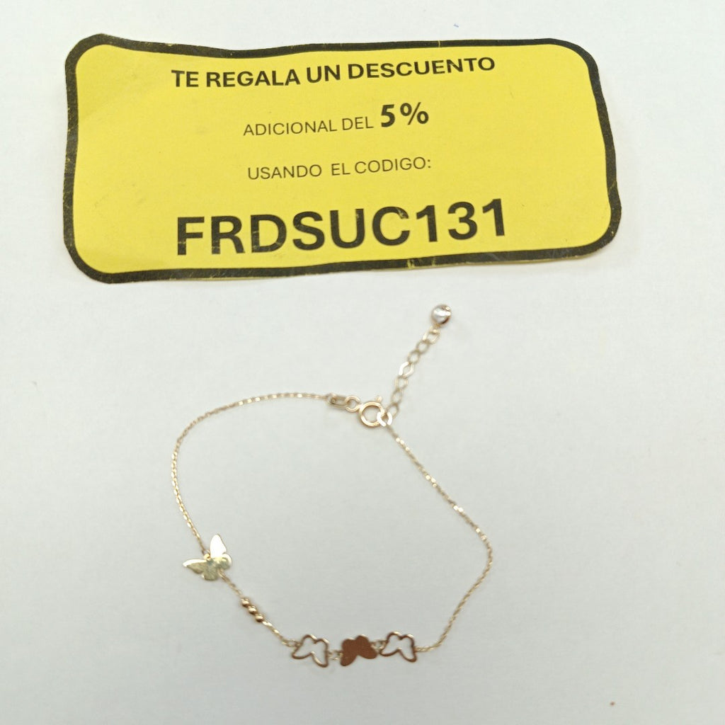 PULSERAS DAMA ORO 14K 1 (NUEVO)