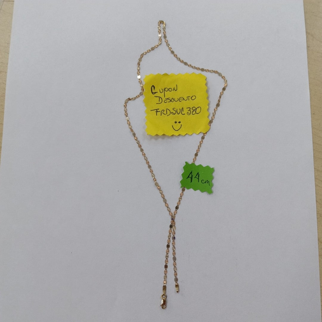 CADENA ORO 14 K 1,60 GRMS (SEMINUEVO)