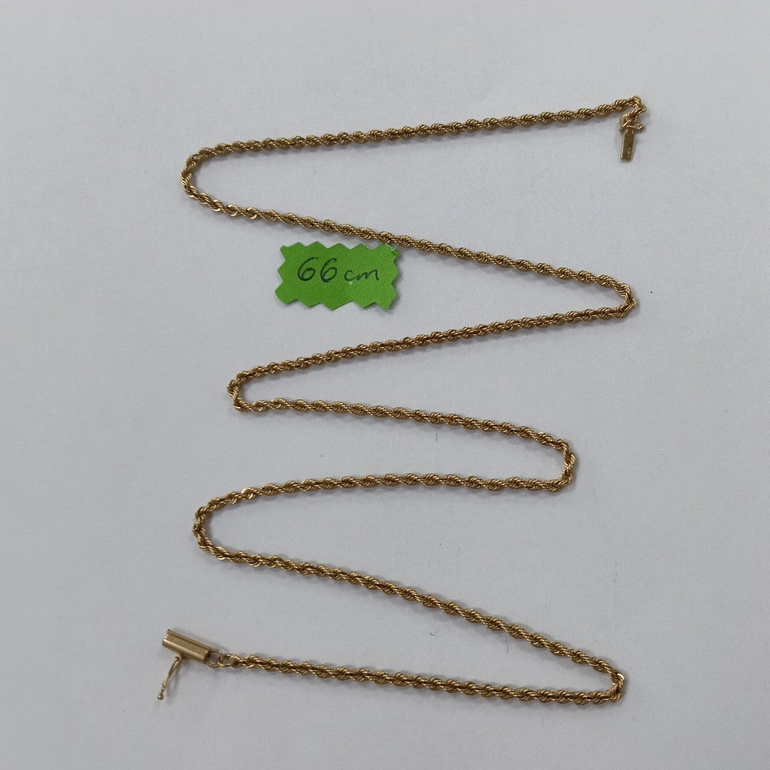 CADENA ORO 14 K 14.4 GRMS (SEMINUEVO)