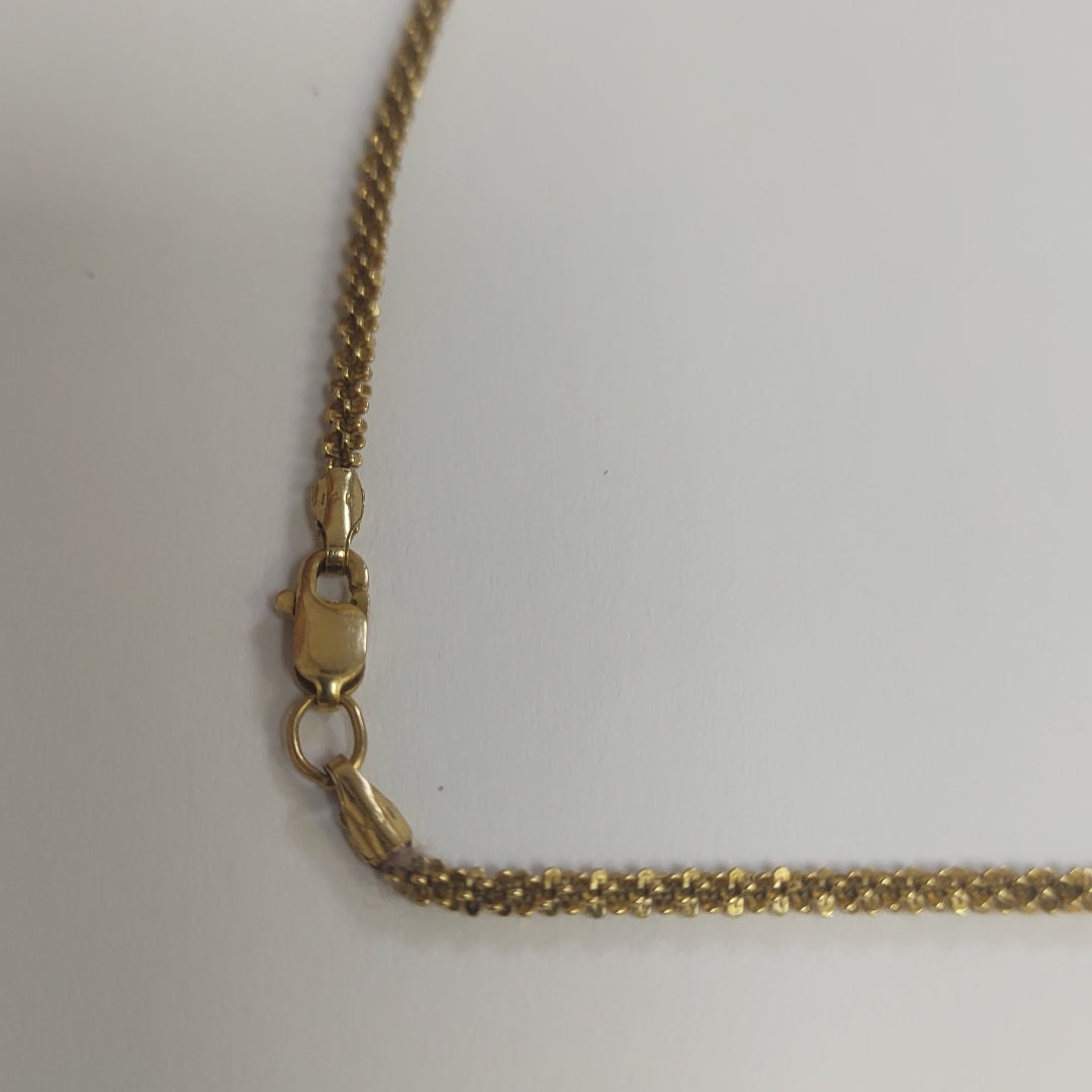 CADENA ORO 14 K 7 GRMS (SEMINUEVO)
