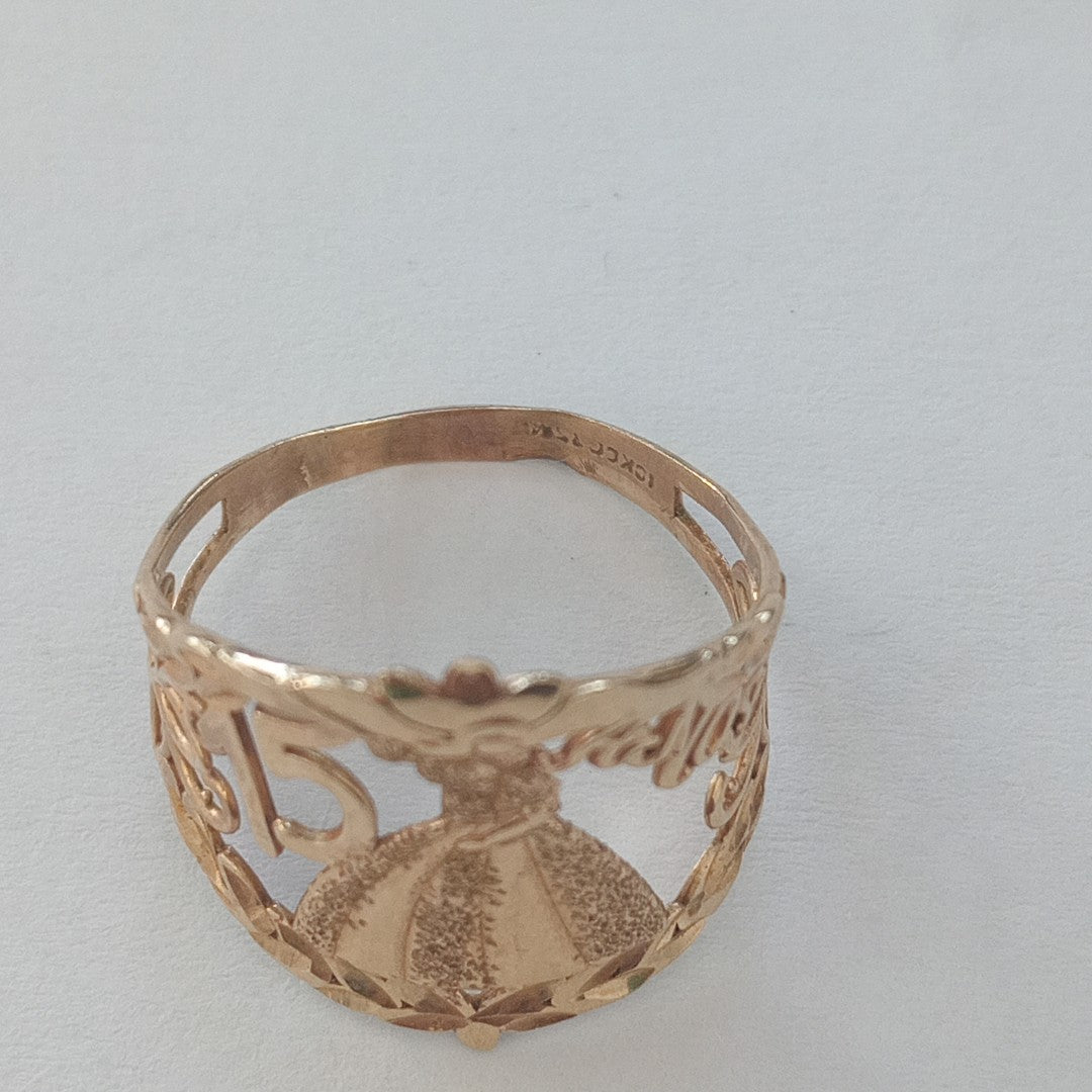 ANILLO ORO 10 K 2.1 GRMS (SEMINUEVO)