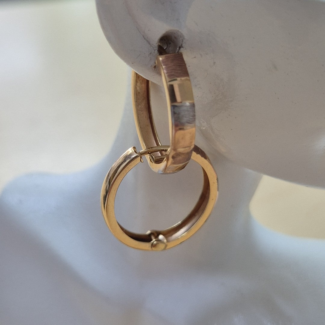 ARETES PAR ORO 10 K 1,60 GRMS (SEMINUEVO)