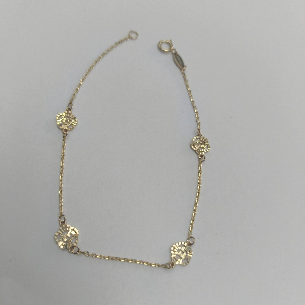 PULSERAS DAMA ORO 14K 1.2 (NUEVO)