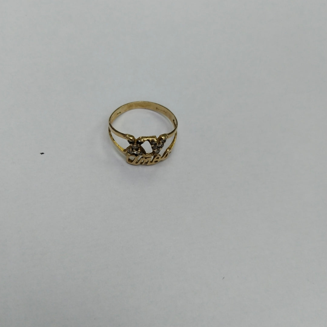 ANILLITO ORO 10 K 1.4 GRMS (SEMINUEVO)