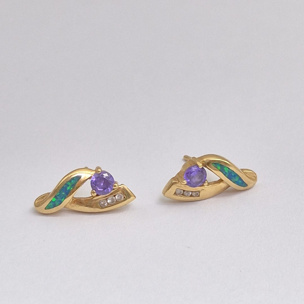 BROQUELES PAR ORO 14 K 2.5 GRMS (SEMINUEVO)
