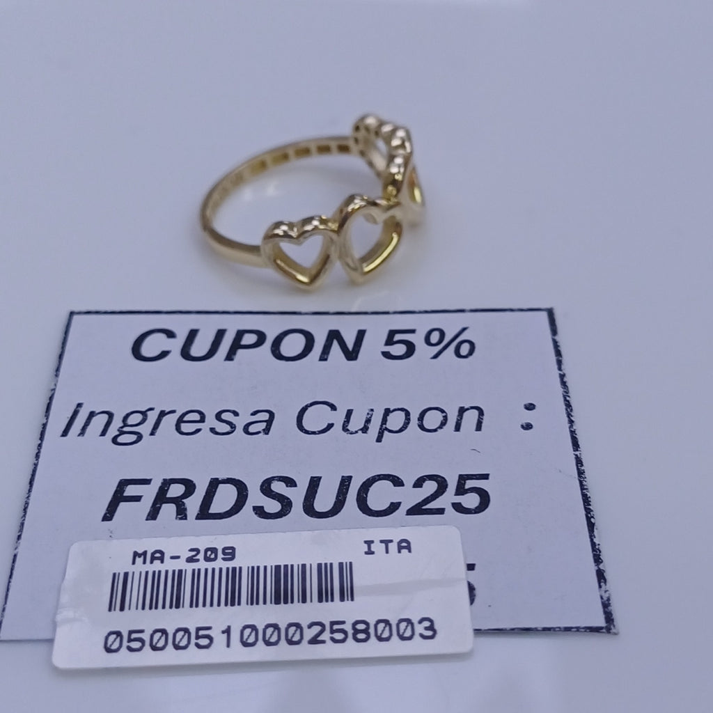 ANILLOS DAMA ORO 14K 2.1 (NUEVO)