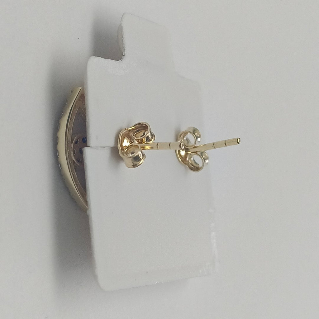 BROQUELES ORO 14K 1.5 (NUEVO)