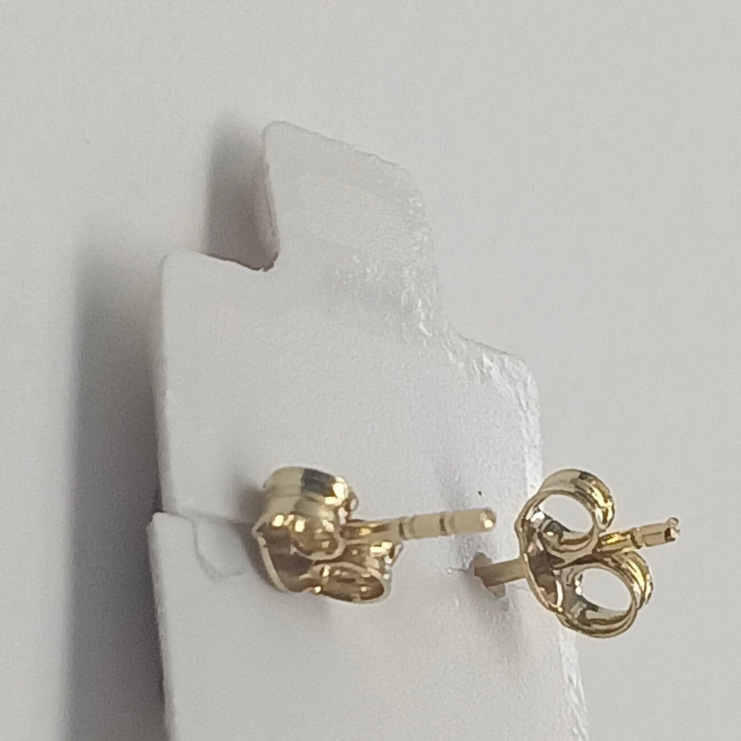 BROQUELES ORO 14K 1 (NUEVO)