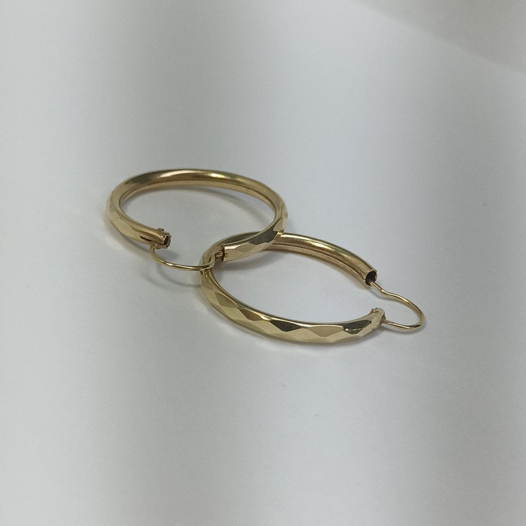 ARRACADAS PAR ORO 14 K 2,40 GRMS (SEMINUEVO)