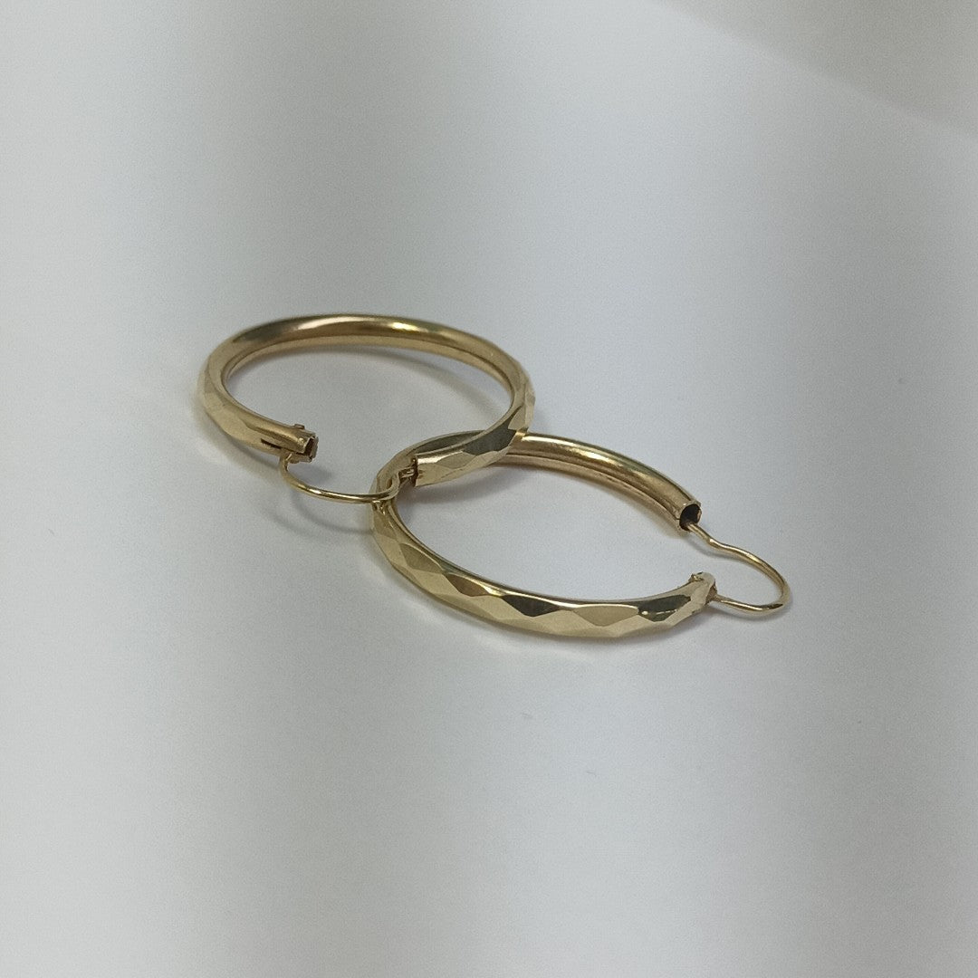 ARRACADAS PAR ORO 14 K 2,40 GRMS (SEMINUEVO)
