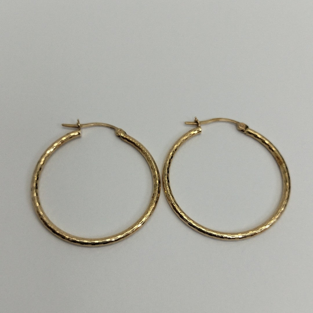 ARRACADAS PAR ORO 14 K 3.9 GRMS (SEMINUEVO)