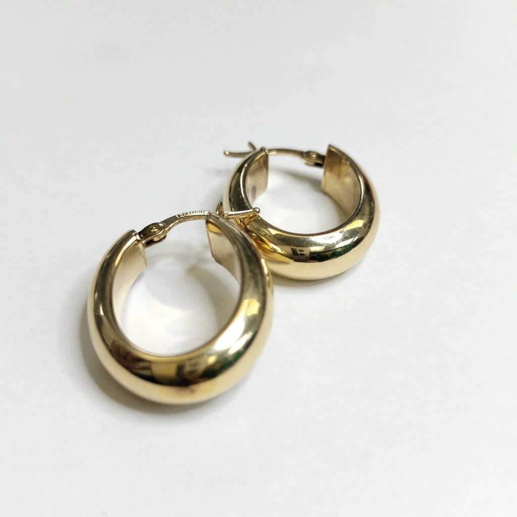 ARRACADAS PAR ORO 14 K 2.8 GRMS (SEMINUEVO)
