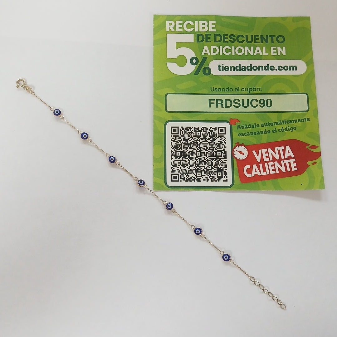 PULSERAS DAMA ORO 14K 1.2 (NUEVO)