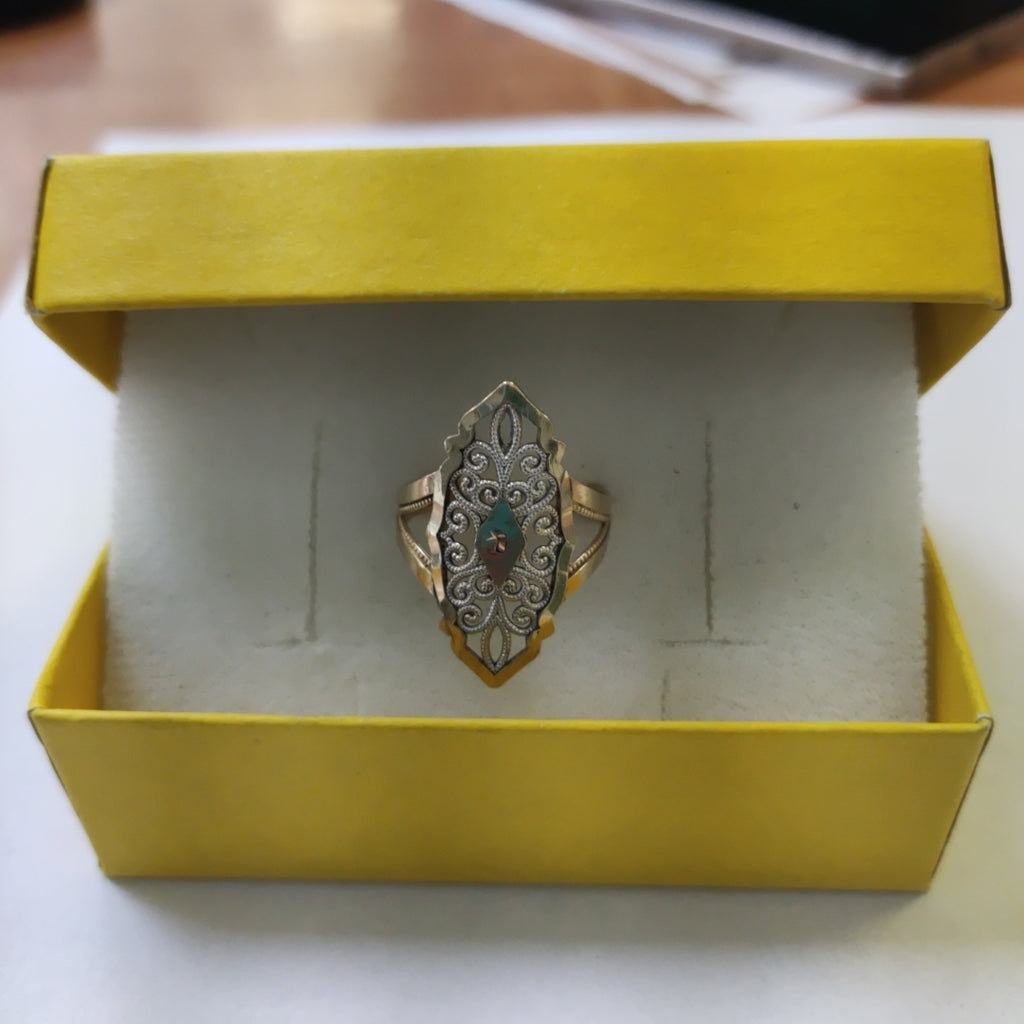 ANILLO ORO 10 K 2.6 GRMS (SEMINUEVO)
