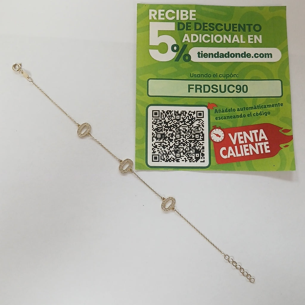 PULSERAS DAMA ORO 14K 1.7 (NUEVO)