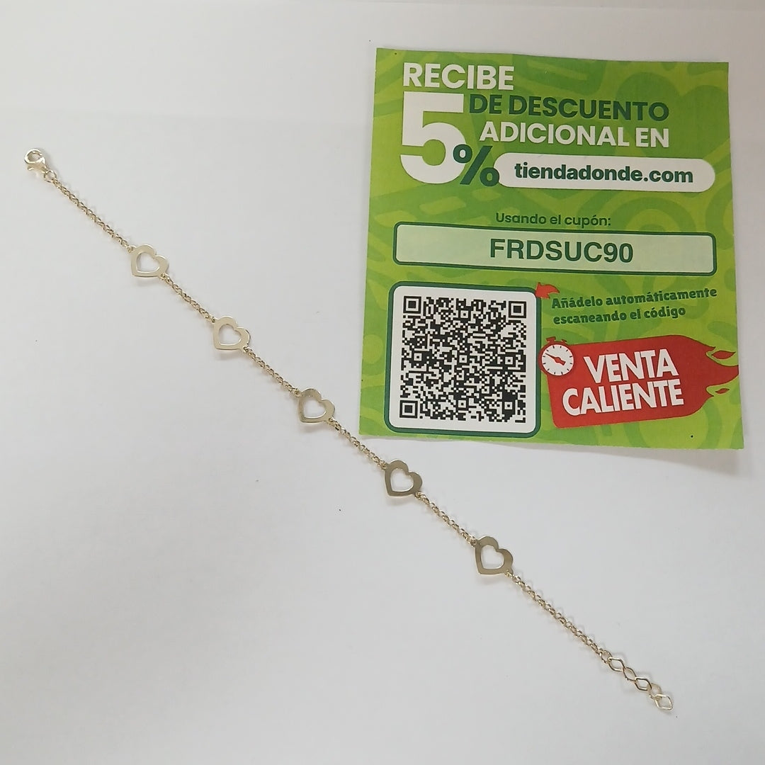 PULSERAS DAMA ORO 14K 1.9 (NUEVO)