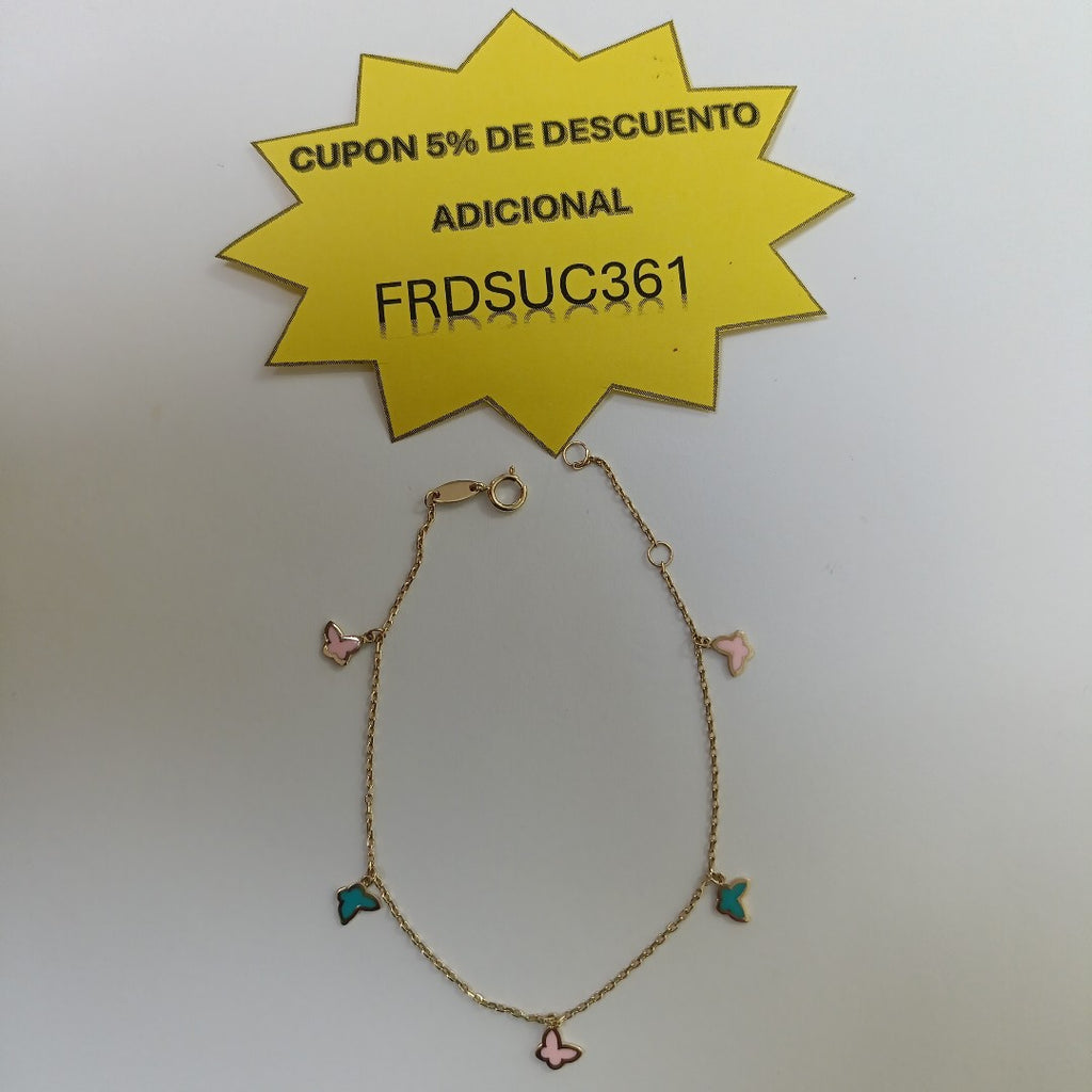 PULSERAS DAMA ORO 14K 1.1 (NUEVO)