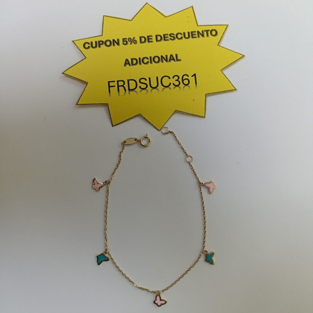 PULSERAS DAMA ORO 14K 1.1 (NUEVO)