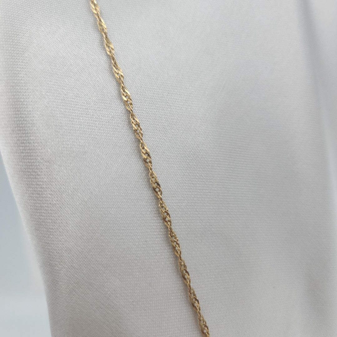 CADENA ORO 14 K 3,20 GRMS (SEMINUEVO)