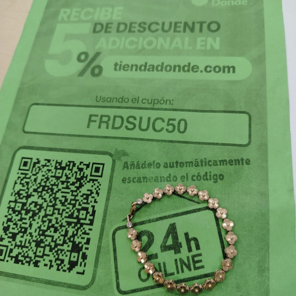 PULSERA ORO 10 K 8.2 GRMS (SEMINUEVO)