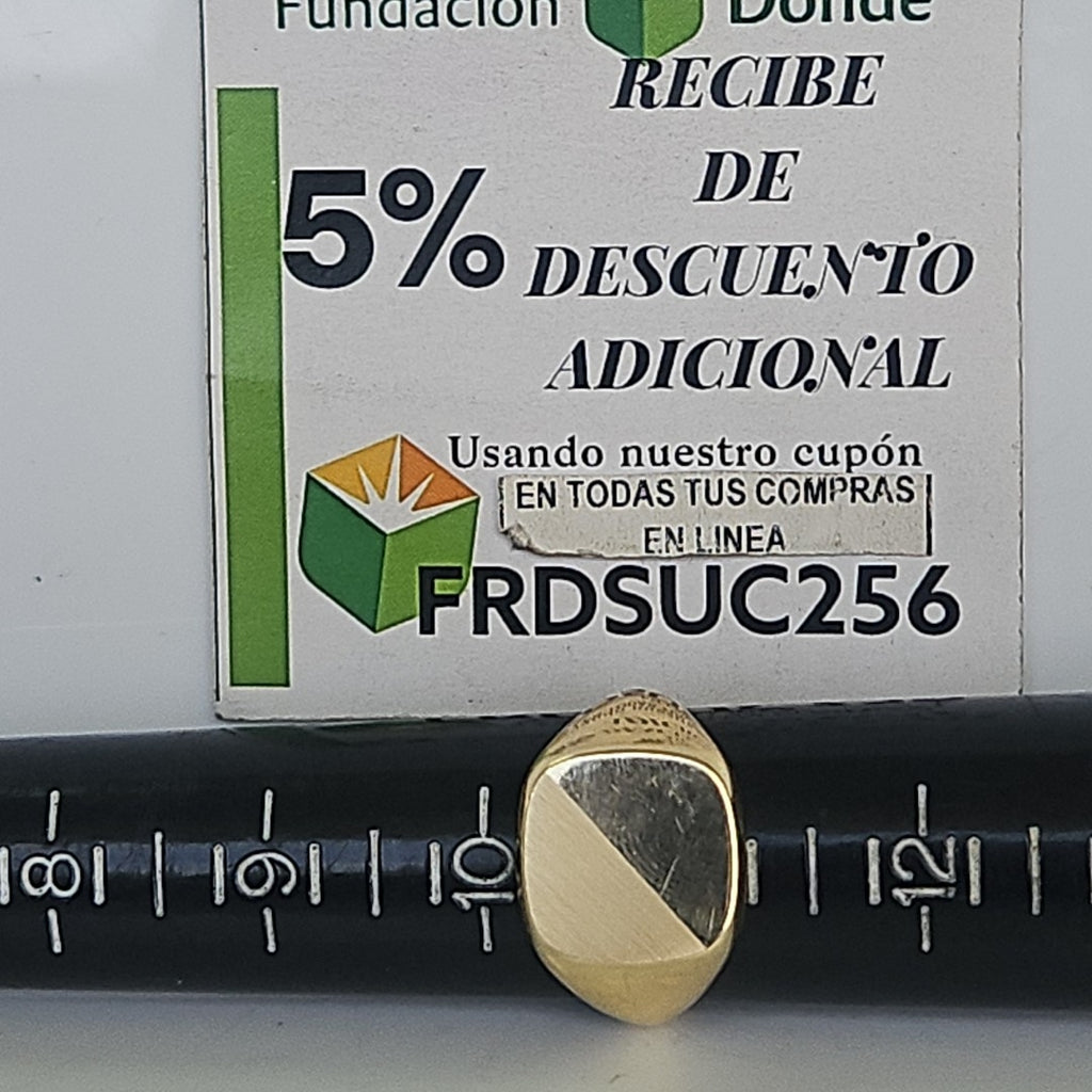 ANILLOS CABALLERO ORO 10K 3.1 (NUEVO)