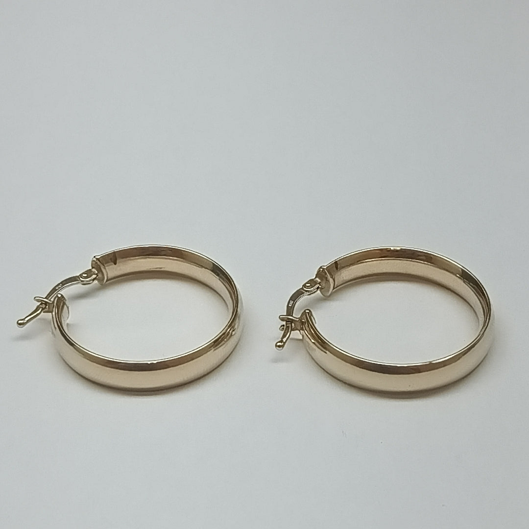 ARRACADAS PAR ORO 14 K 3,00 GRMS (SEMINUEVO)