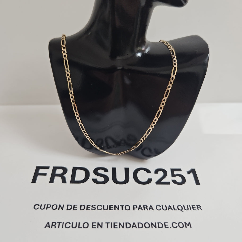 CADENA ORO 14 K 2.2 GRMS (SEMINUEVO)