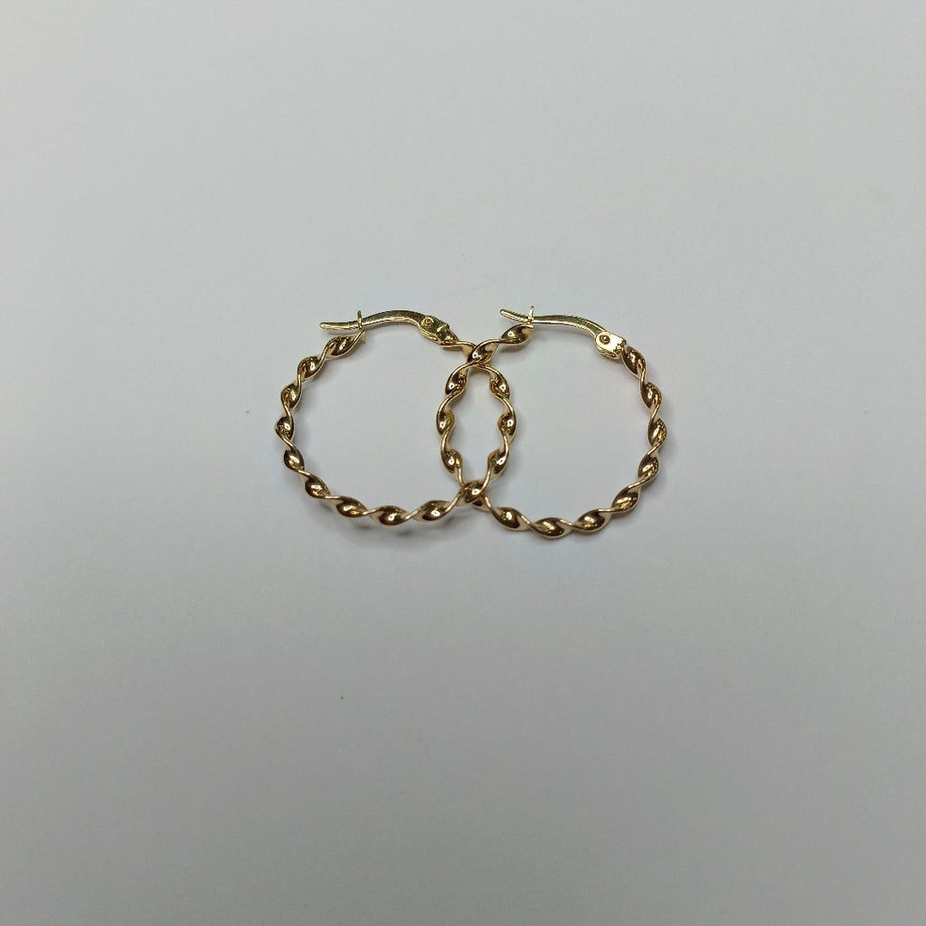 ARRACADAS ORO 14K 1.5 (NUEVO)