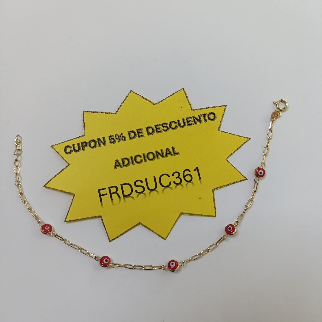 PULSERAS DAMA ORO 14K 1.5 (NUEVO)