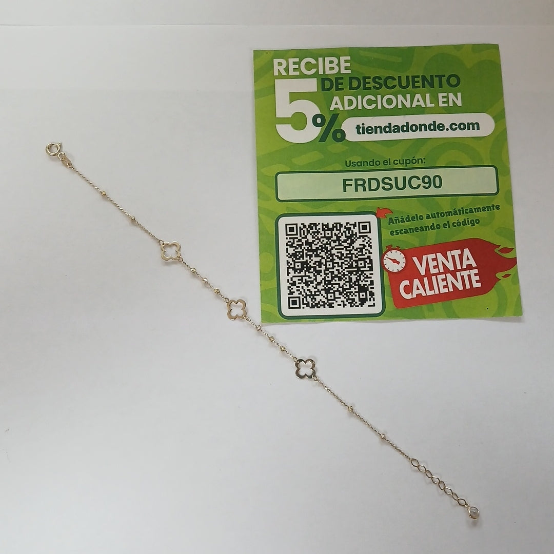 PULSERAS DAMA ORO 14K 1.2 (NUEVO)