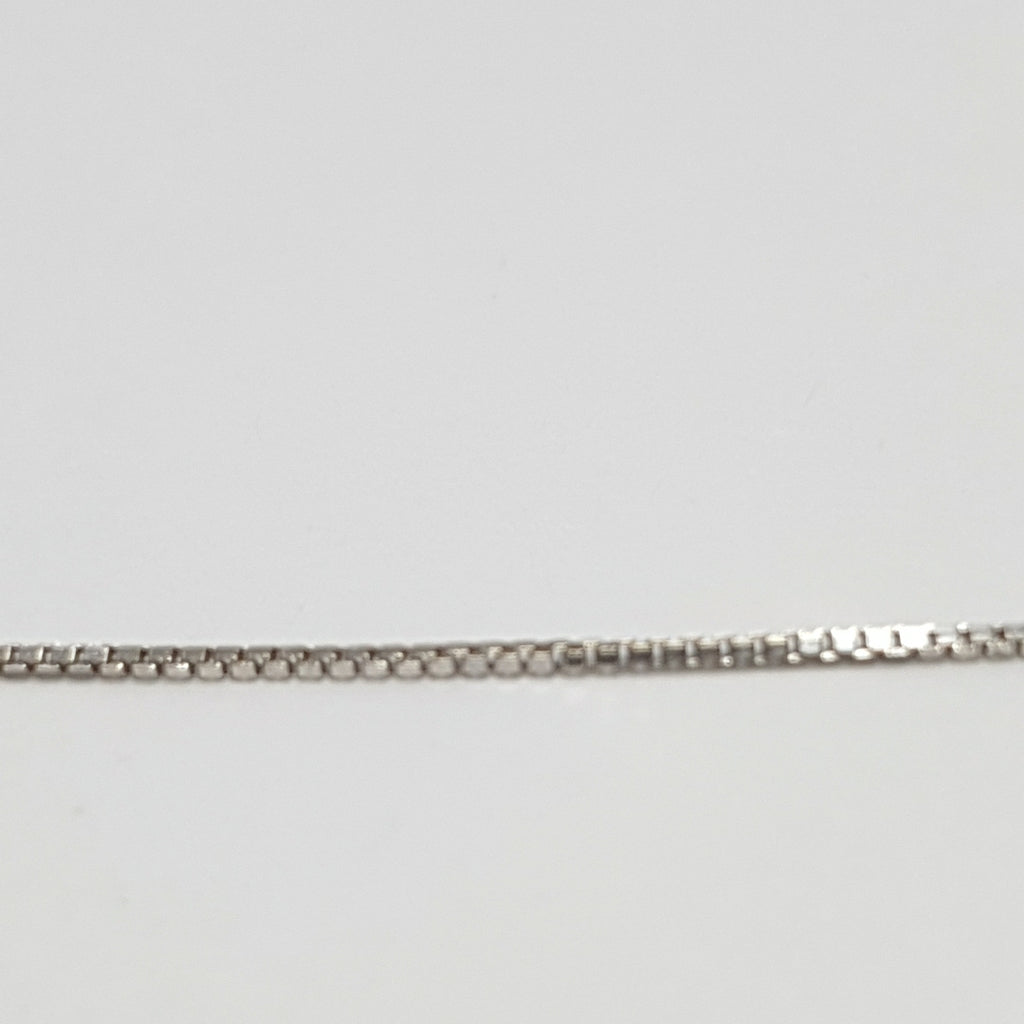 CADENA ORO BLANCO 18 K 1.3 GRMS (SEMINUEVO)