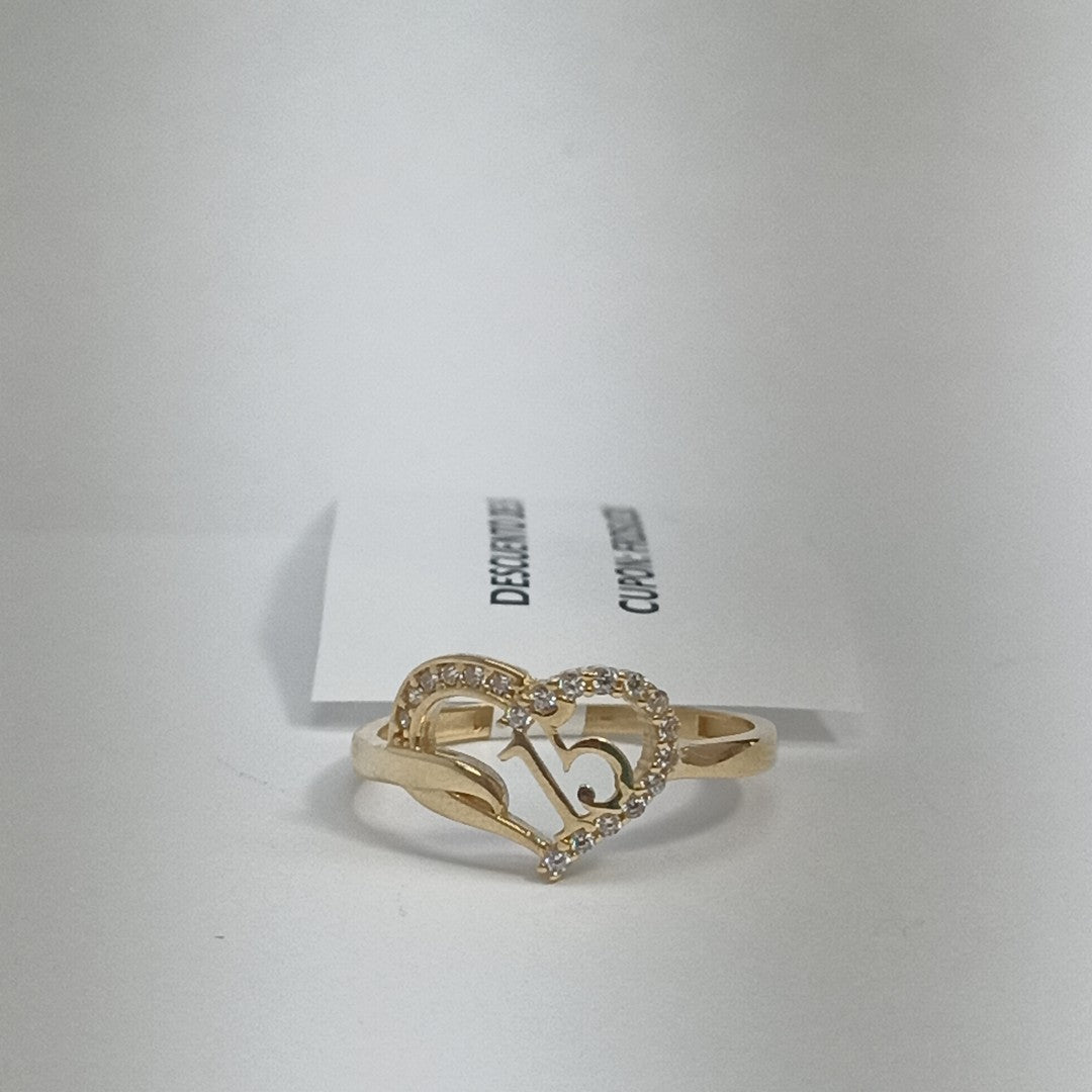 ANILLOS DAMA ORO 14K 2 (NUEVO)