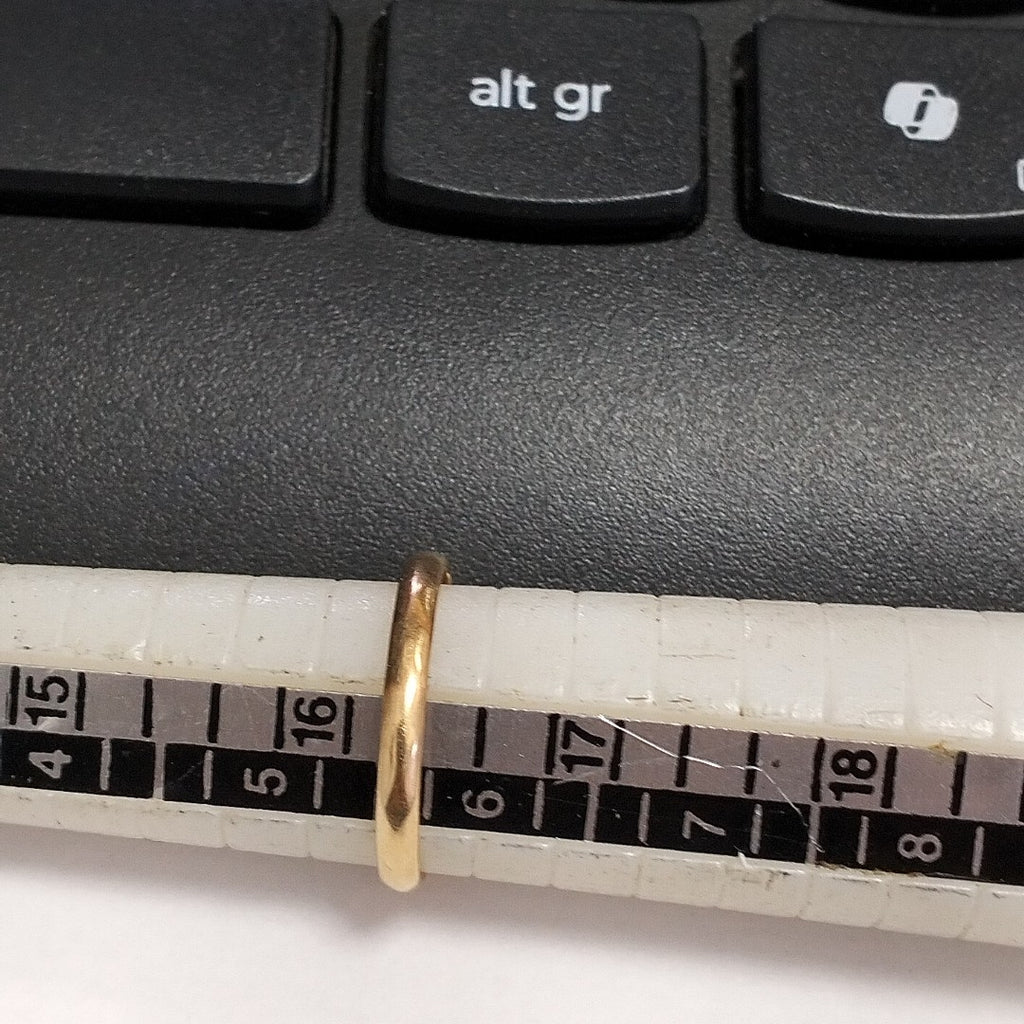 ARGOLLA ORO 14 K 1.2 GRMS (SEMINUEVO)