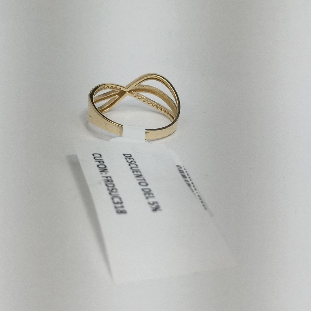 ANILLOS DAMA ORO 14K 2 (NUEVO)