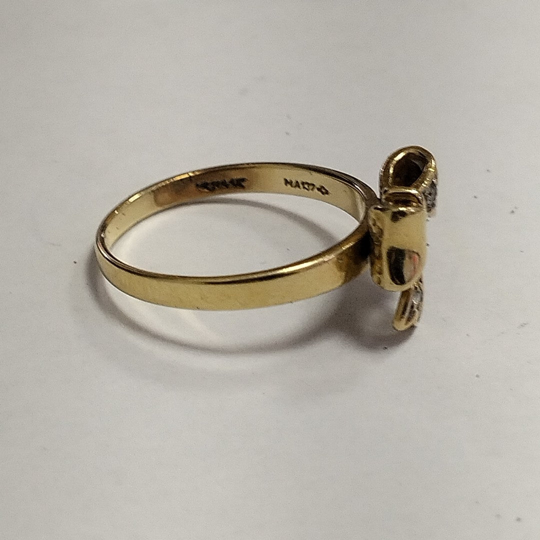ANILLO ORO 14 K 2.7 GRMS (SEMINUEVO)