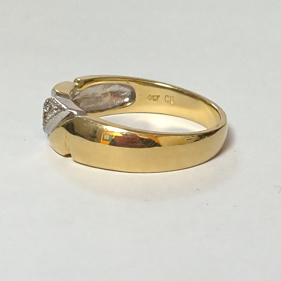 ANILLO ORO 10 K 6,10 GRMS (SEMINUEVO)