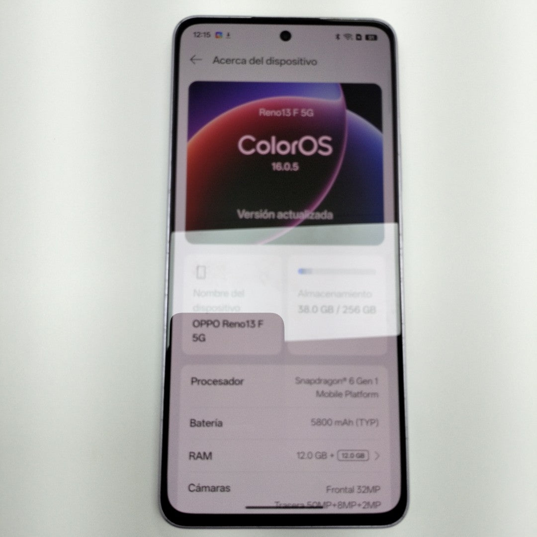 CELULAR OPPO RENO 13F 5G CPH2699 (2025) 256 GB 12 GB RAM (SEMINUEVO)