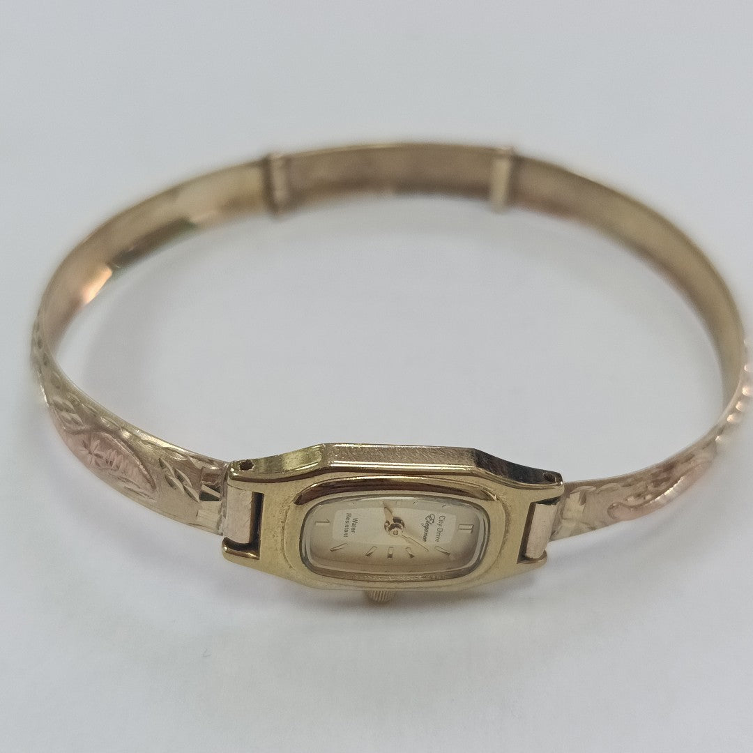 RELOJ CAJA ACERO PULSO ORO ORO 10 K 14,40 GRMS (SEMINUEVO)