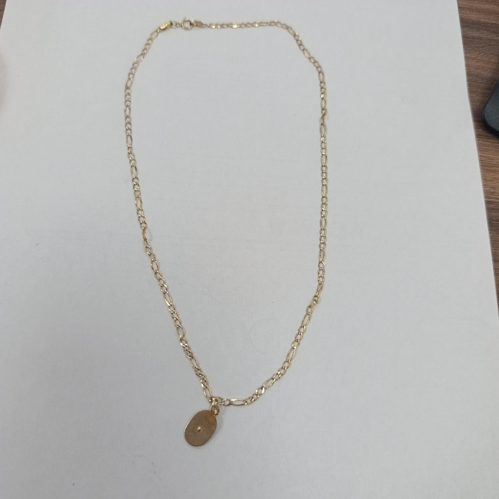 CADENA, DIJE ORO 10 K 4.1 GRMS (SEMINUEVO)