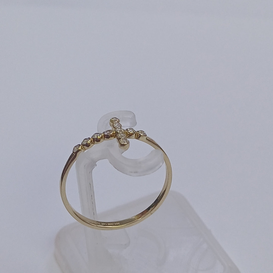 ANILLOS DAMA ORO 14K 1.1 (NUEVO)