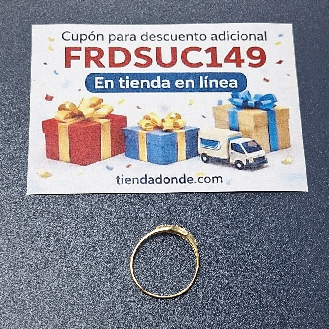 ANILLITO ORO 10 K 1.7 GRMS (SEMINUEVO)