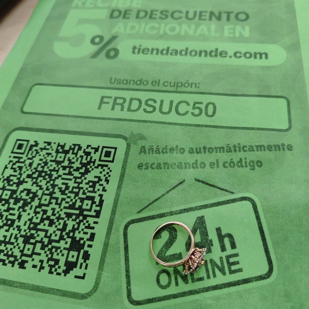 ANILLITO ORO 14 K 3.3 GRMS (SEMINUEVO)